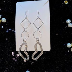 Bling handmade earrings